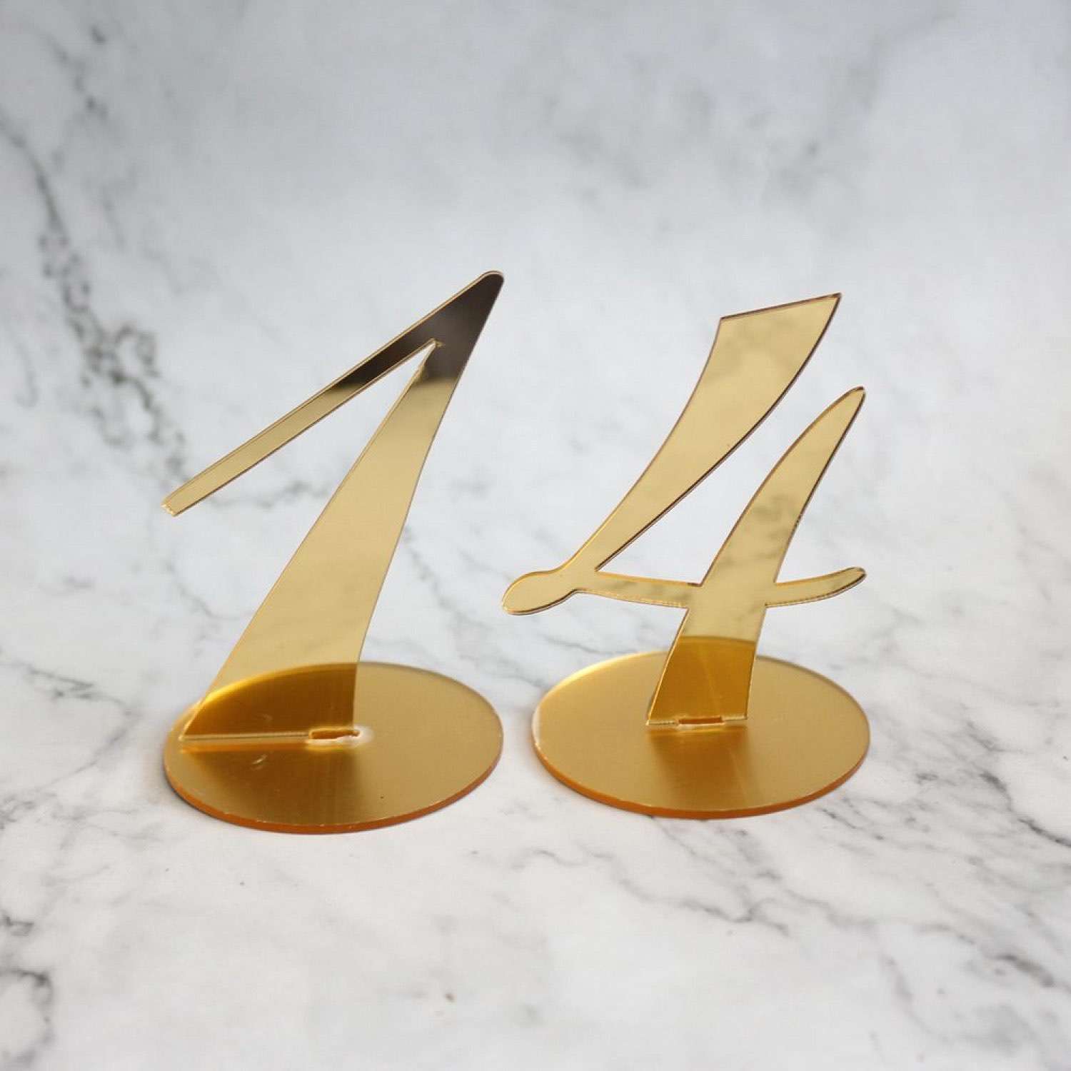 Acrylic Table Card Number Card